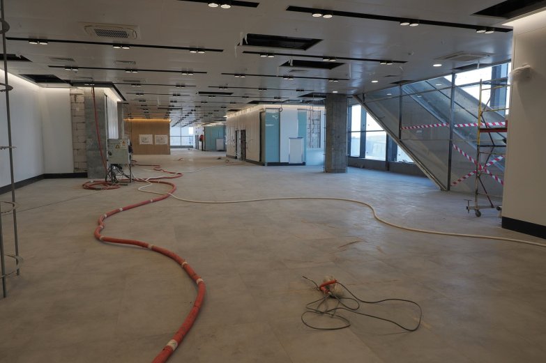 Готовность нового терминала воронежского аэропорта составляет 87 процентов