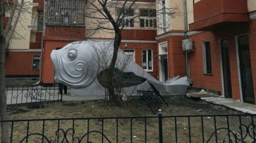 Мэрия выяснит мнение воронежцев о скульптуре царь-рыбы на улице Карла Маркса