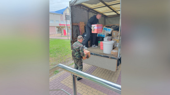 В госпитали ЛНР передали 3 тонны гуманитарной помощи из Хохольского района