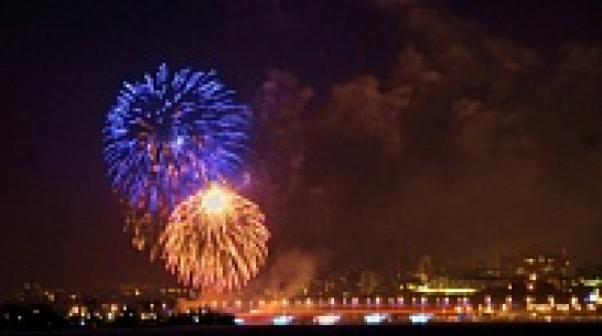 Салют Дня города в Воронеже начнется на час раньше обычного