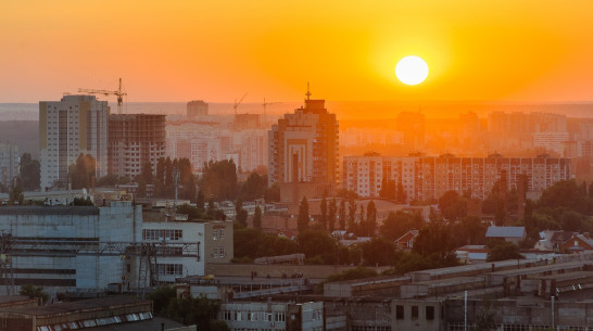 Теплая и сухая погода ожидает воронежцев в выходные