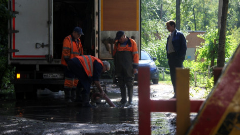 В Воронеже жильцы дома на Московском проспекте на сутки лишились воды из-за аварии 