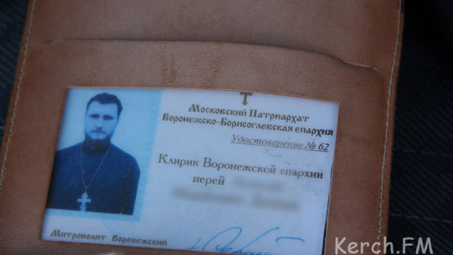 На Украине задержали пьяного водителя, представившегося священником Воронежско-Борисоглебской епархии