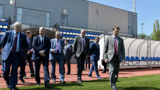 Полпред президента в ЦФО оценил готовность воронежского стадиона «Чайка» к ЧМ-2018