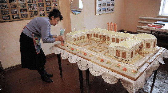  Медсестра из Россошанского района испекла торт в виде своей больницы 