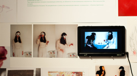 Молодые художницы показали в Воронеже феминистскую выставку с куклами и нижним бельем