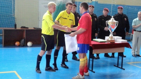 Победителем футбольного турнира воронежских спецподразделений стала команда ФСИН
