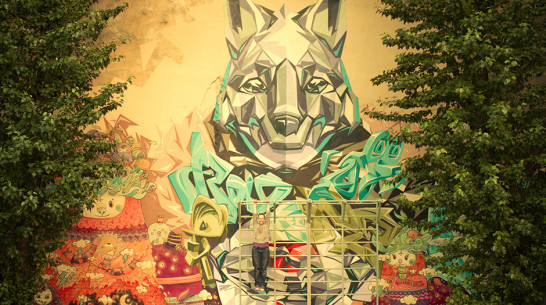 За год участники проекта стрит-арта «Здесь» смогут расписать в Воронеже до сотни стен 