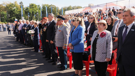 Четыре воронежца стали обладателями памятных знаков «Воронеж – Город воинской славы»