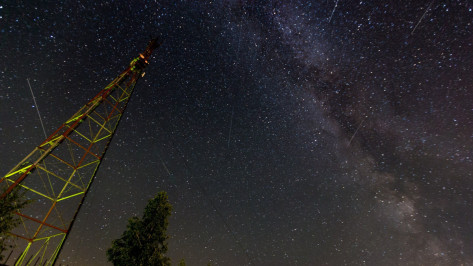 Жители Воронежской области увидят яркий метеорный поток Персеиды
