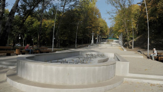 В воронежском Центральном парке в День города заработал фонтан