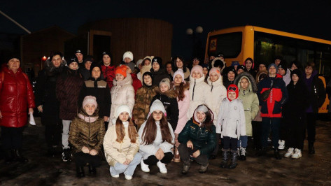 Группа детей из района Воронежской области отправилась на выставку-форум «Россия»