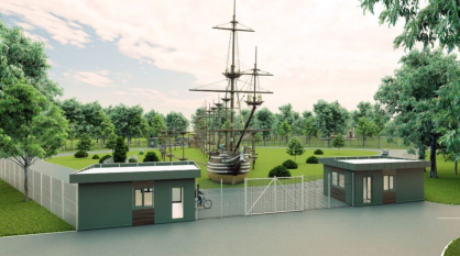 Веревочный городок в виде корабля появится в воронежском парке «Южный»