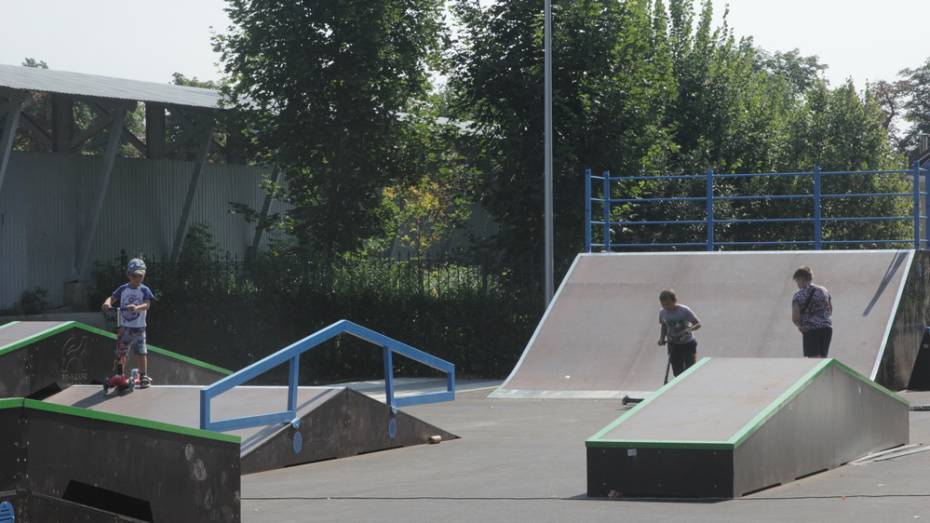 Место для катания на скейтах появится в парке Боброва