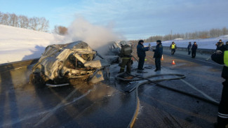 Воронежские следователи начали поиск очевидцев ДТП с пожаром, в котором погибли 8 человек