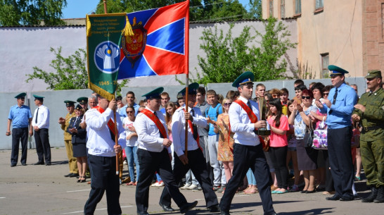 В Кантемировке побывали пограничники с Эстафетой Победы