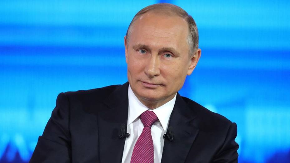 Владимир Путин проведет прямую линию с россиянами 7 июня