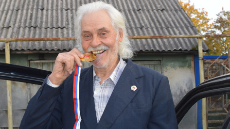 Могучий Кучин. 79-летний житель Воронежской области получил знак ГТО в 4-й раз подряд