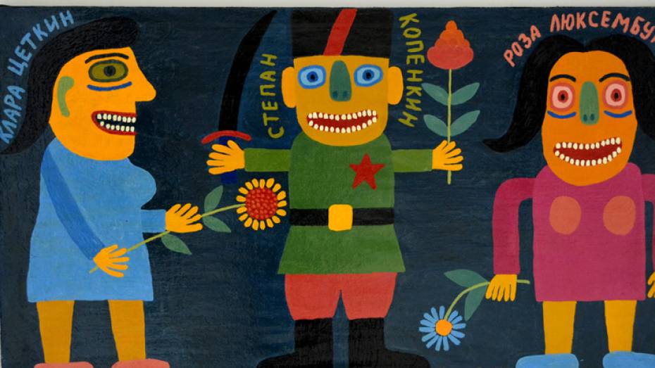 Липецкий художник покажет в Воронеже вдохновленные Платоновым работы на полотенцах и коврах