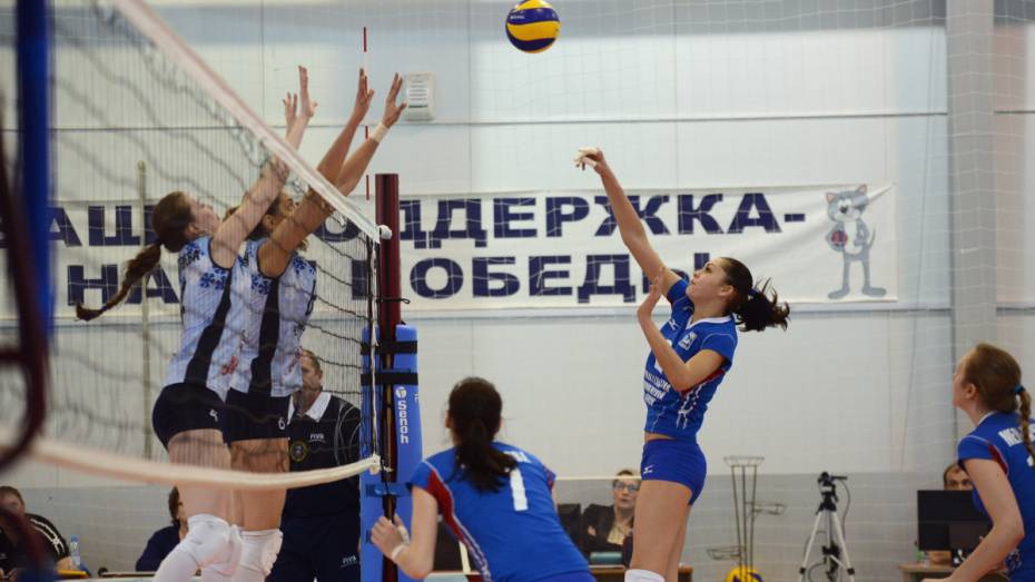 Волейболистки «Воронежа» переиграли «Балтийскую волну»