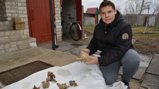 Кости доисторического животного нашли на дне пруда в Воронежской области