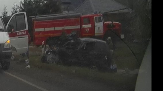 Под Воронежем столкнулись Chevrolet Niva и Kia Riо: пострадали двое