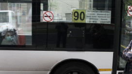 Автобус №90 смял ВАЗ-2104 на улице Брусилова в Воронеже
