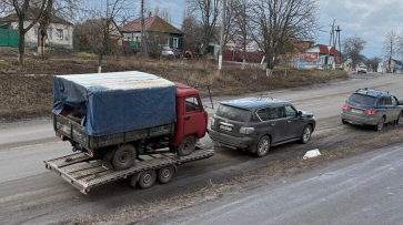 Верхнемамонцы отправили в зону СВО «новогодний грузовичок» с гуманитаркой