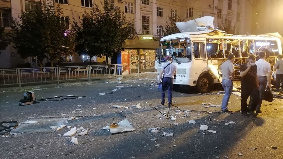 После взрыва автобуса в Воронеже проверили все маршрутки