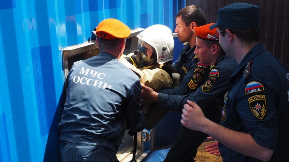 Как это работает. Подготовка пожарных в Воронежской области