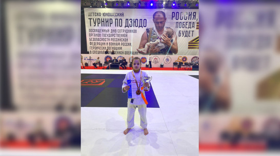 Поворинская дзюдоистка получила «бронзу» на всероссийском турнире