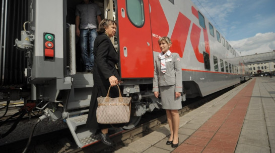 Первый двухэтажный экспресс «Москва-Воронеж» тронется в августе