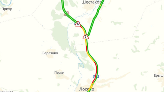 Пробка на проблемном участке трассы М-4 «Дон» под Воронежем достигла 12 км