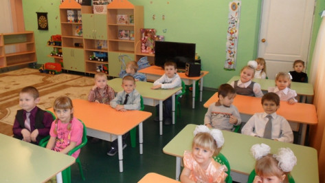 В поселке Бор Рамонского района 20 малышей пошли в детский сад