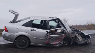 В Воронежской области пьяная женщина на Ford Focus врезалась в остановку