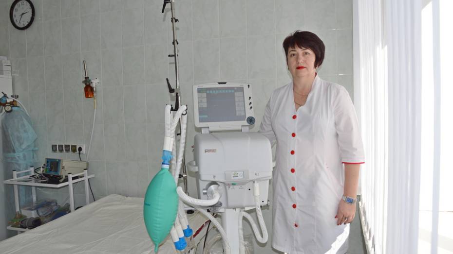 В Эртильской районной больнице появился аппарат искусственной вентиляции легких