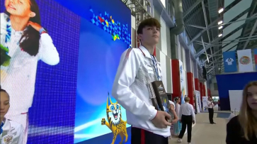 Воронежский пловец Роман Жидков завоевал еще одну золотую медаль на Играх стран СНГ
