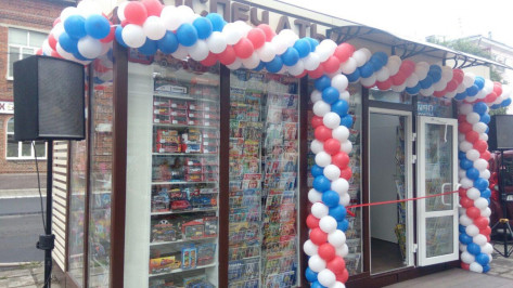 В Воронеже заработал новый интерактивный павильон прессы