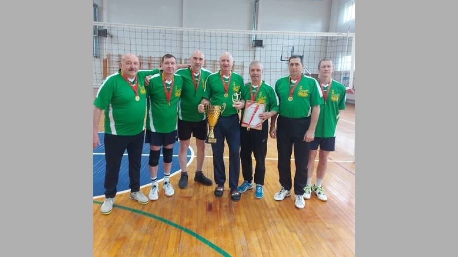 Рамонские ветераны спорта победили в волейбольном турнире в Курской области