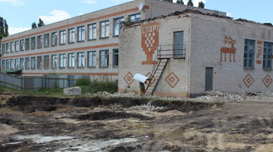 В Ольховатском районе на строительство спортзала в сельской школе потратят 32 млн рублей