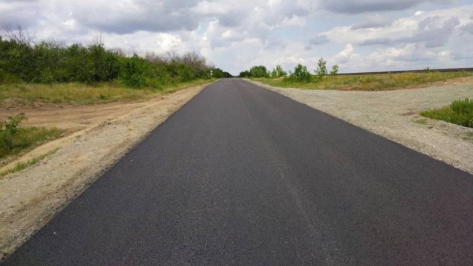 В Воронежской области отремонтировали участок автодороги Кантемировка – Колещатовка