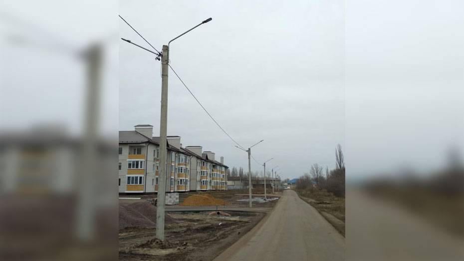 В Павловске построят новые линии уличного освещения