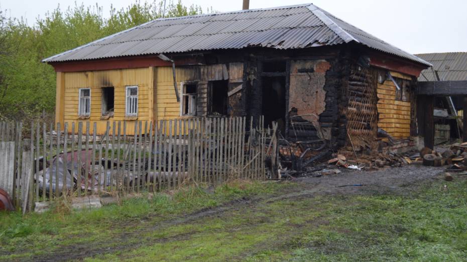 В Воронежской области на пожаре погиб безногий инвалид