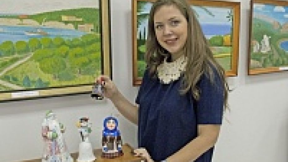 В лискинском соборе Владимирской иконы Божьей матери открылась выставка сувенирных колокольчиков