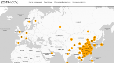 Воронежцы создали сайт с онлайн-картой распространения коронавируса 