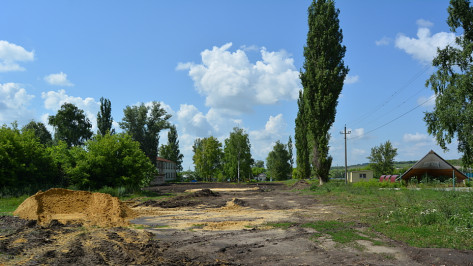 В россошанском селе Александровка появится новый сквер