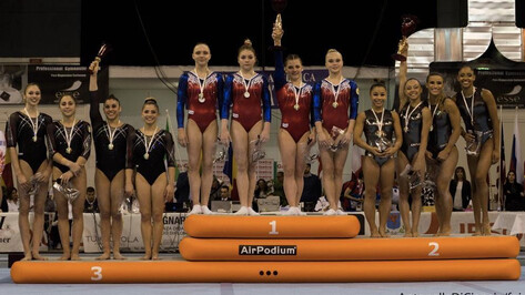 Воронежская гимнастка завоевала 3 медали на международном турнире