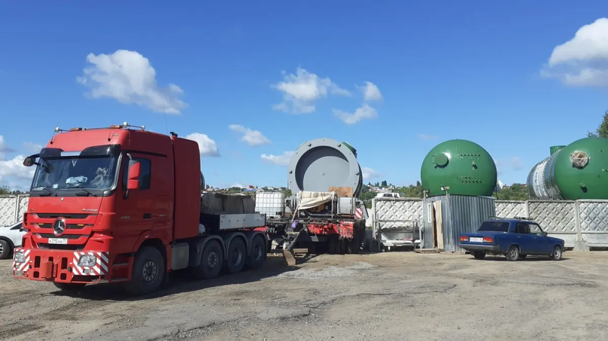 Застрявшее под Воронежем оборудование для Курской АЭС-2 начнут  транспортировать по суше