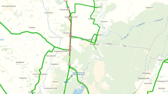 На подъезде к Воронежу образовалась пробка в 15 км