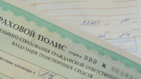 В Воронежской области поймали водителя с поддельным страховым полисом